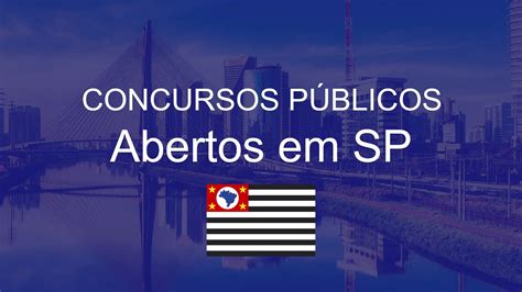 concursos abertos sp 2023